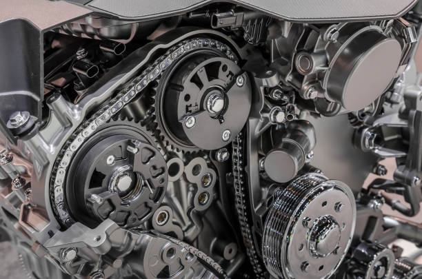 Inside view of internal combustion engine - Adam's Auto Care, Phoenix AZ